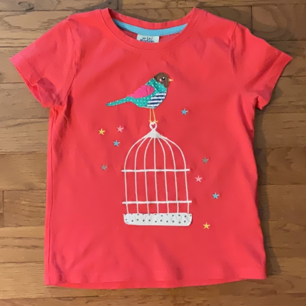 Boden Tee with Bird Cage